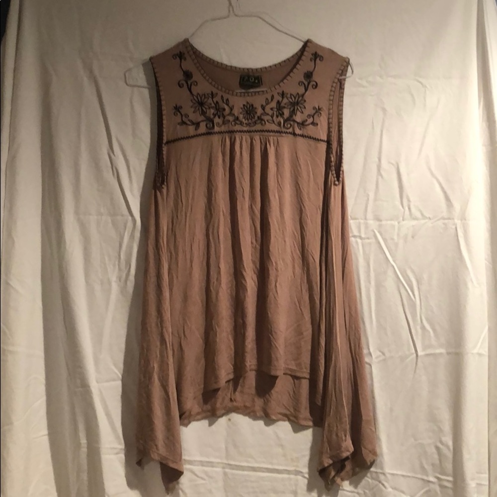 Asymmetrical blouse